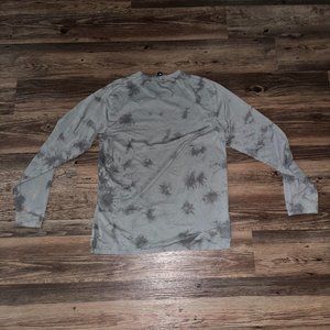 Lululemon Shirt Mens Small Tide Shibori The Fundamental Crew Long Sleeve Top